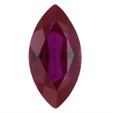 Marquise Synthetic Ruby